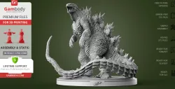 Godzilla Extreme 3D Printing Figurine | Assembly