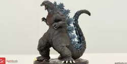 Heisei Godzilla 3D Printing Figurine | Assembly