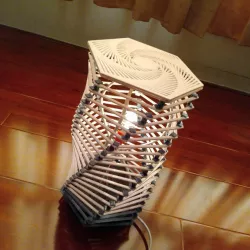 Helix lampshade