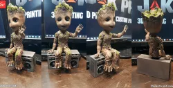 Hello! Groot 3D Printing Figurine | Assembly