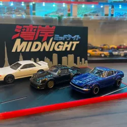 Hotwheels/Tomica Wangan Midnight Theme Display