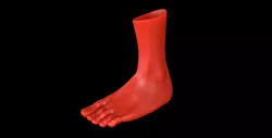 Hyper Realistic Woman's Foot Vase