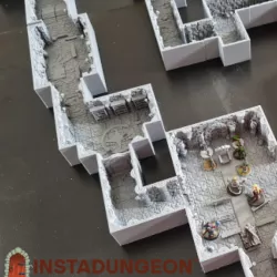 INSTADUNGEON™ Starter Set: dungeon tiles compatible with D&D, Pathfinder and more