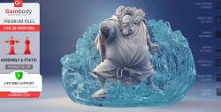 Jinbe 3D Printing Figurine | Assembly