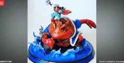 Jiraiya & Gamabunta 3D Printing Figurines in Diorama | Assembly