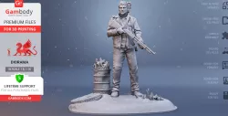 Joel 3D Printing Figurine | Assembly