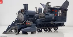 Jules Verne Train Locomotive 3D Printing Model | Assembly + Action