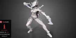 Katarina 3D Model STL | Static Model