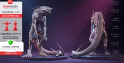 Khanivore 3D Printing Figurine | Assembly