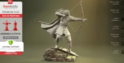 Legolas 3D Printing Figurine | Assembly