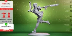 Linkle 3D Printing Figurine | Assembly