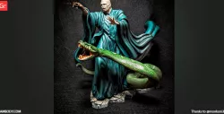 Lord Voldemort 3D Printing Figurine | Assembly