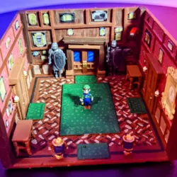 Luigi's Mansion:Dark Moon Foyer