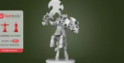 Lynel 3D Printing Miniature | Assembly