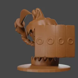 Mario & Luigi: Superstar Saga inspired, Chuckolator, Tabletop DnD miniature