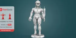 Meruem 3D Printing Figurine | Assembly