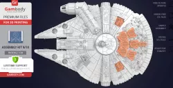 Millennium Falcon Engine Vents 3D Printable Exterior Parts Kit 2