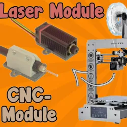 Modular 2in1 Lasercutter + CNC from 3D Printer