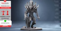 Monster X 3D Printing Figurine | Assembly