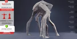 MUTO 3D Printing Figurine | Assembly