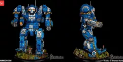 MWO Atlas 3D Printing Model | Assembly + Action