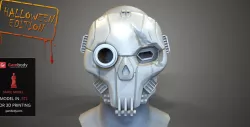 MWO Atlas Mask 3D Printing Model | Static