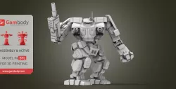 MWO Awesome 3D Printing Files | Assembly + Action