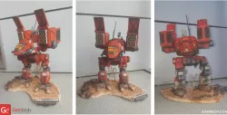 MWO Catapult 3D Printing Model | Assembly + Action