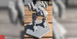 MWO Jenner 3D Printing Files | Assembly + Action