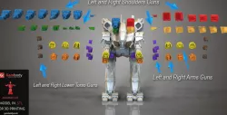 MWO Marauder Weapon Pack for 3D Printing | Assembly