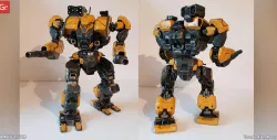 MWO War Hammer 3D Printing Model | Assembly + Action