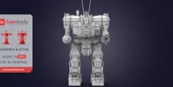 MWO Zeus 3D Printing Model | Assembly + Action