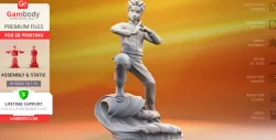 Naruto 3D Printing Figurine | Assembly