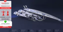 Normandy SR-2 3D Printing Model | Assembly