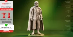 Pippin Took 3D Printing Figurine | Assembly