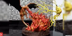 Pokemon Charizard vs. Pikachu 3D Printing Figurines in Diorama | Assembly