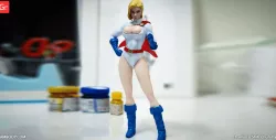 Power Girl 3D Printing Figurine | Assembly