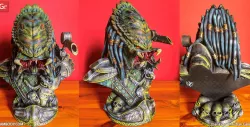 Predator Bust 3D Printing Figurine | Assembly