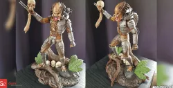 Predator Jungle Hunter 3D Printing Figurine | Assembly