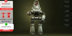 Protectron 3D Printing Model | Assembly + Action