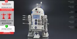R2-D2 3D Printing Model | Assembly + Action