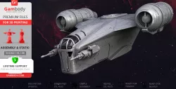 Razor Crest 3D Printing Model | Assembly