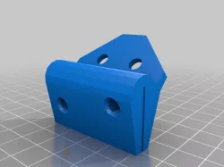 Rig Minning Fan support 45 deg 120mm cooler