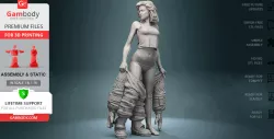 Ripley Underwear 3D Printing Figurine | Assembly