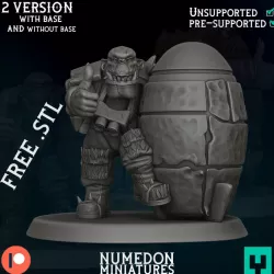 Rocket Orc 1 - FREE STL