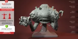 Rootmars 3D Printing Figurine | Assembly
