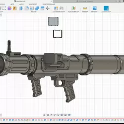 SciFi Rocket Launcher