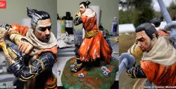 Sekiro 3D Printing Figurine | Assembly