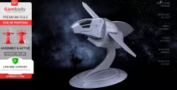 Serenity Shuttle 3D Printing Model | Assembly