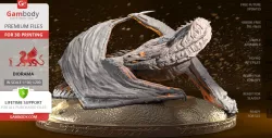 Smaug the Golden 3D Printing Figurine | Assembly